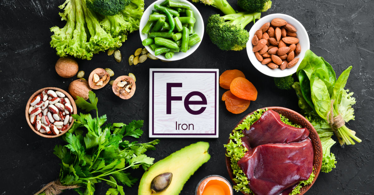 Make sure your diet is rich in iron