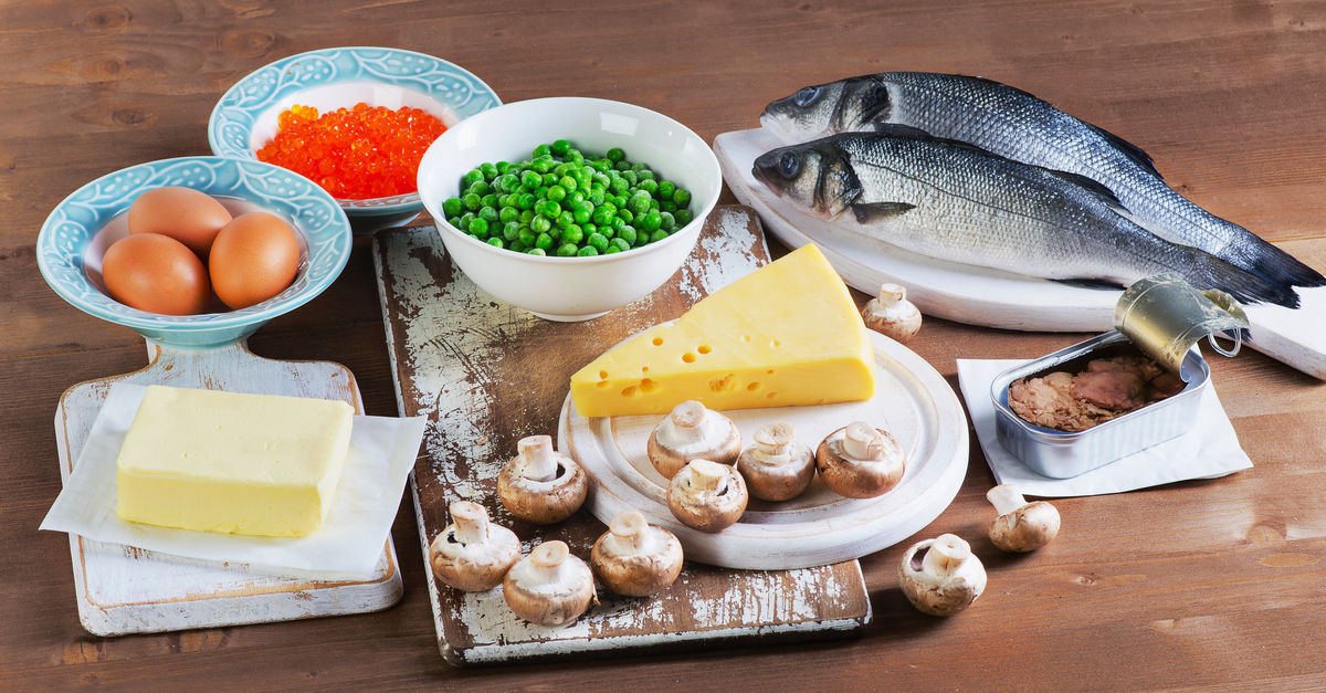 Examples of foods rich in vitamin D