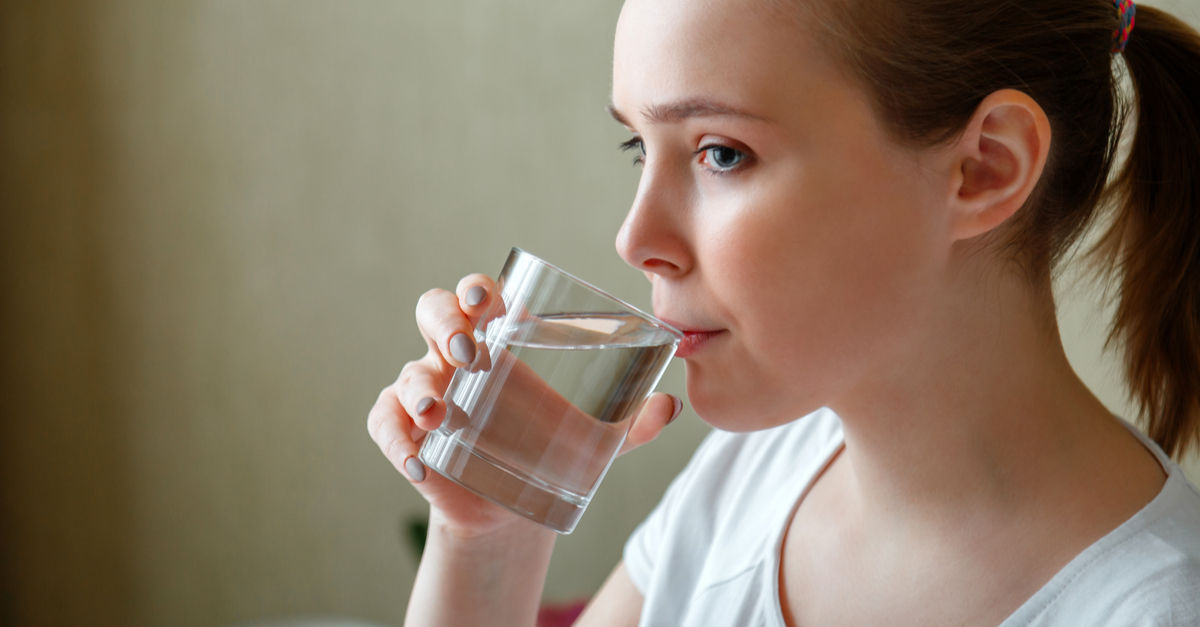 Water plays a key role in skin glow!