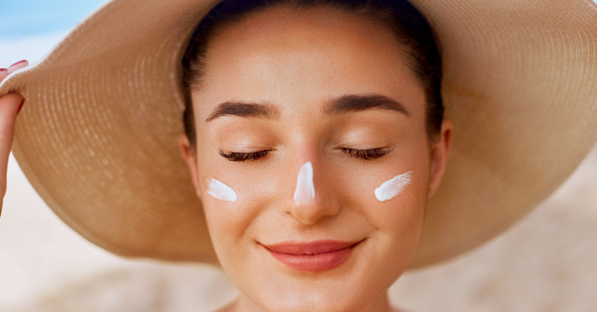 Always use sunscreen to protect your skin from the sun