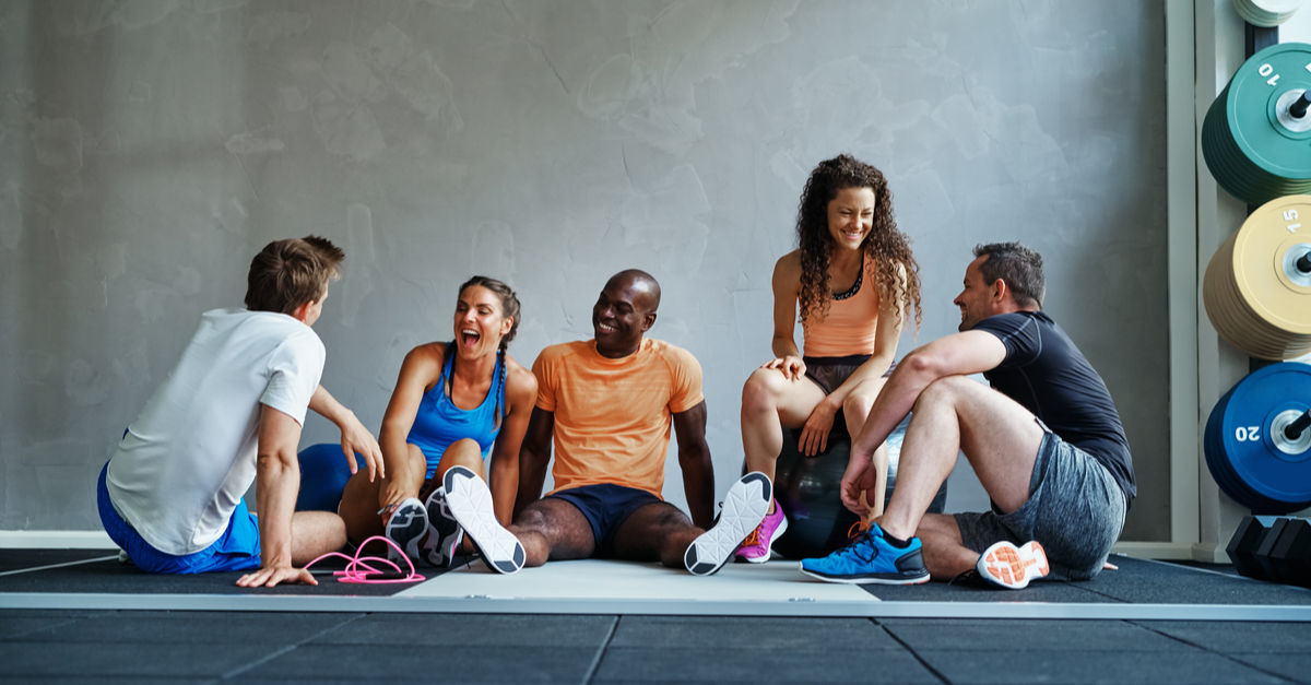 Work out with friends
