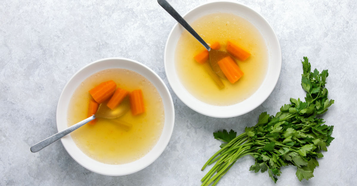 Clear Soups are Easy to Digest