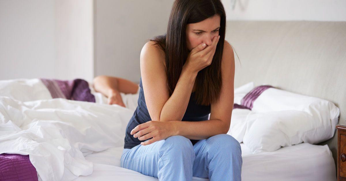 Morning sickness is a common symptom