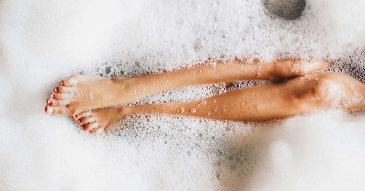 Find solace in a nice comfy bath