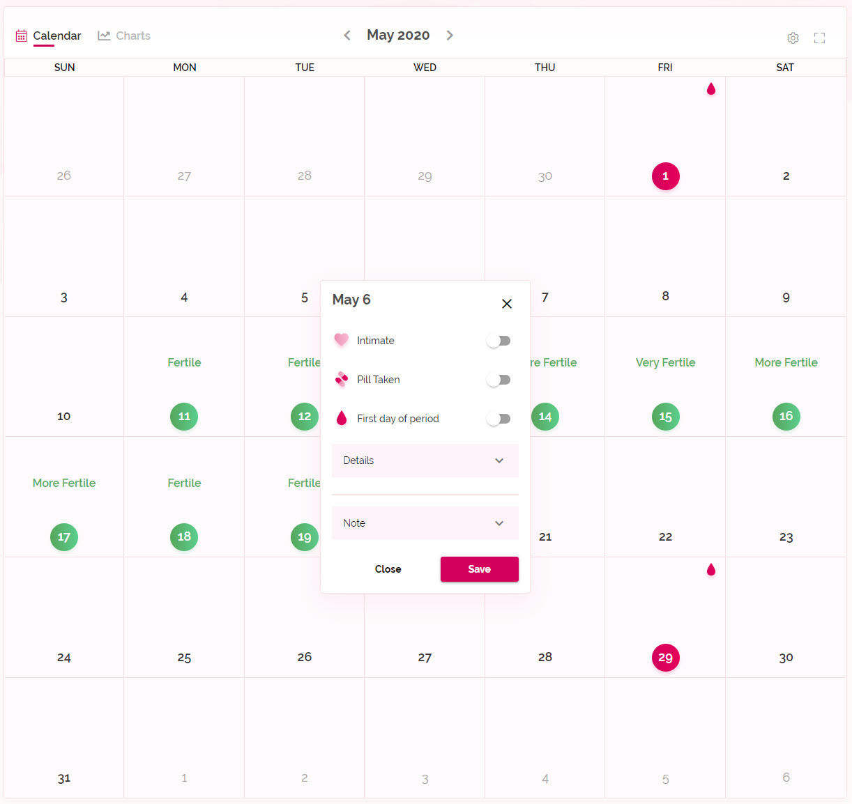 Calendar View